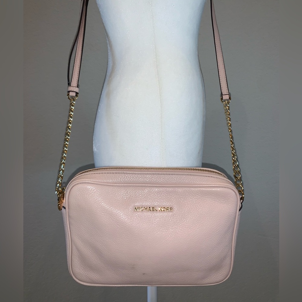Michael Kors blush pink crossbody